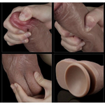 Фаллоимитатор KING SIZED с двойным покрытием Lovetoy (27*5,3)