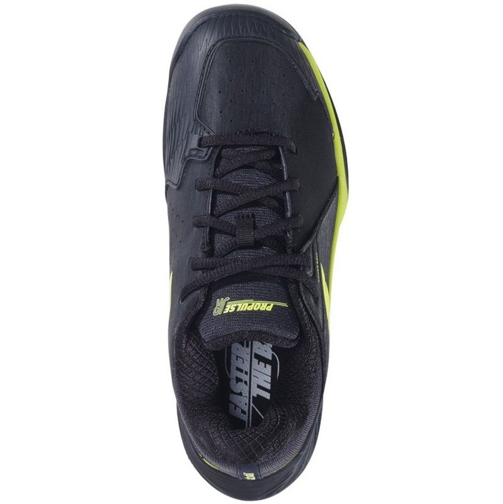 Детские теннисные кроссовки Babolat Propulse Junior 3 Clay - black/aero