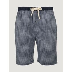 Мужские бермуды темно-синие в клетку Tom Tailor 71080/5100 624