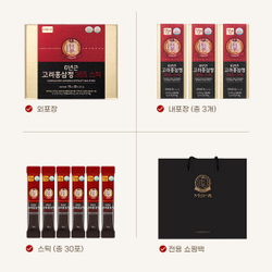 (Набор) Экстракт красного женьшеня и восточных трав Jungwonsam 6 Years Old Korean Red Ginseng Extract 365 Stick, 10гр *30шт