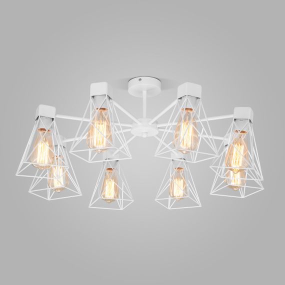 Потолочная люстра Eurosvet Trappola 70107/8 белый