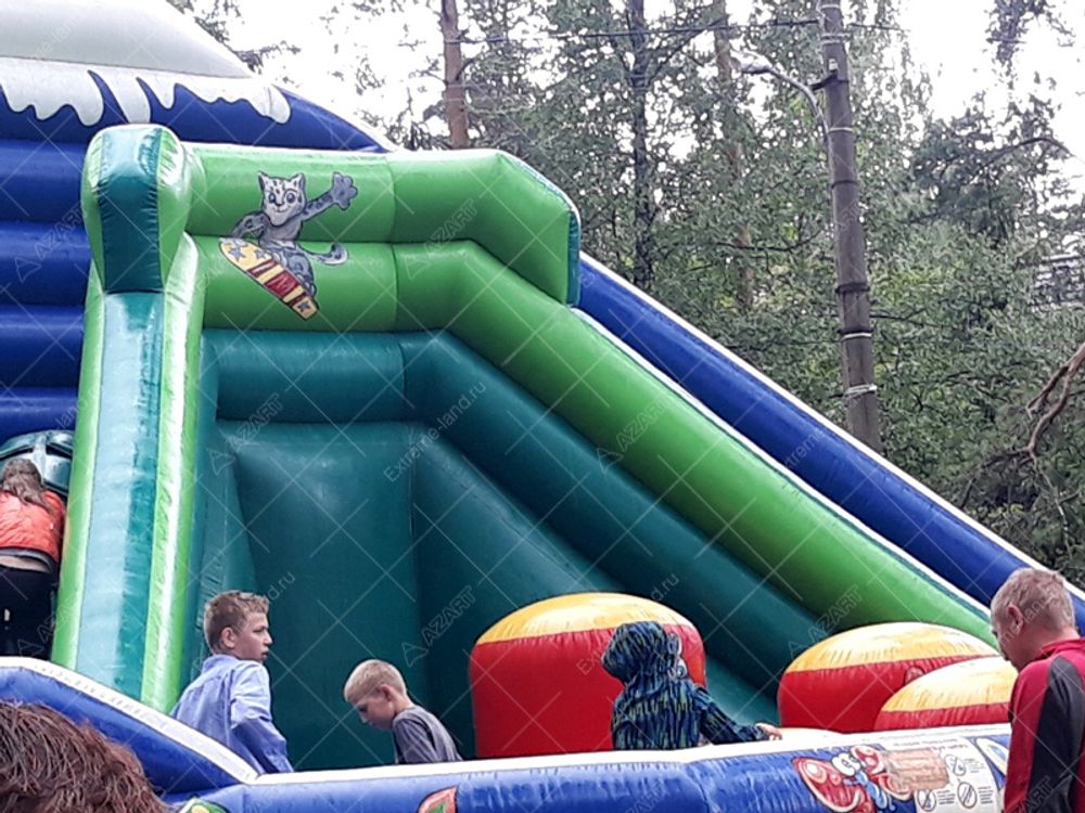 Батут-горка "Пик"