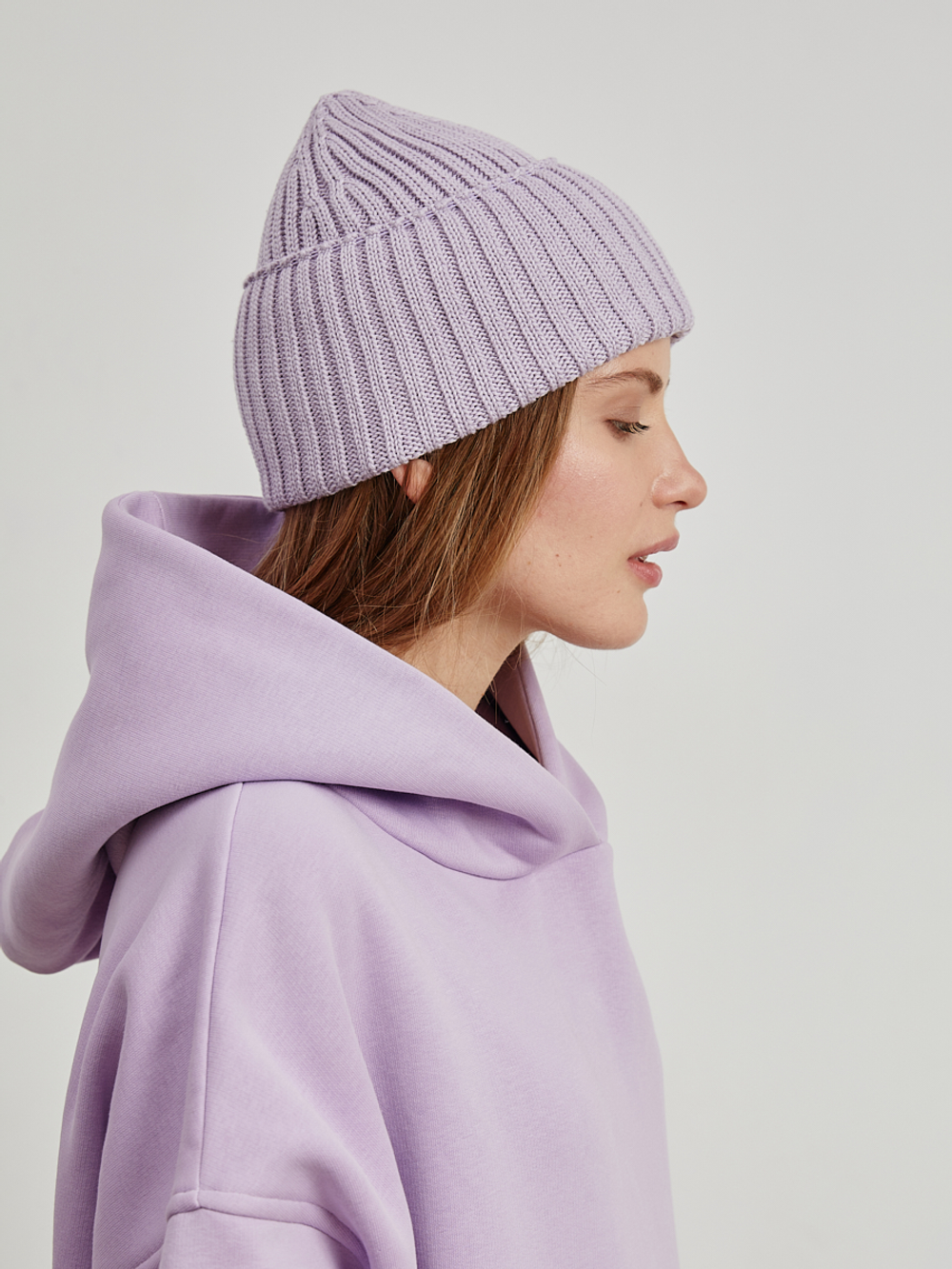 Шапка Beanie Lilac