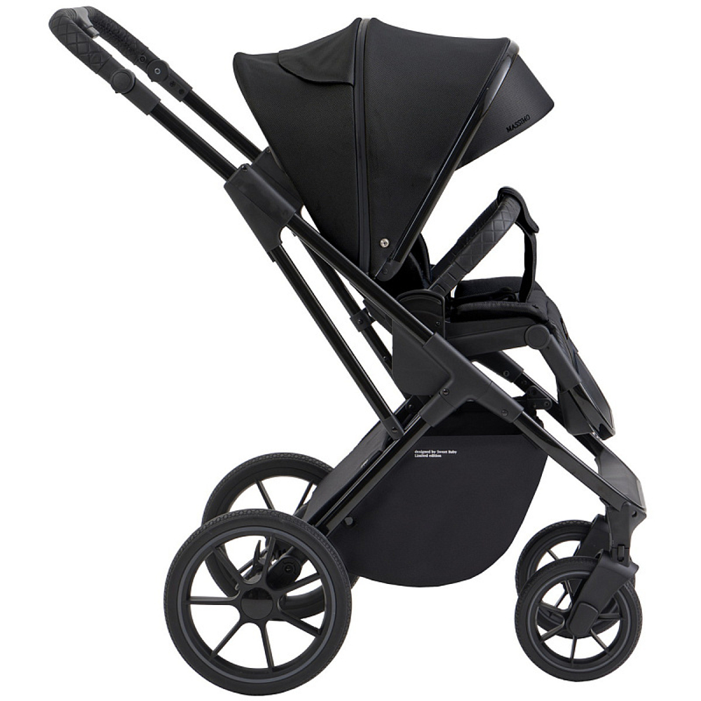 Детская коляска Sweet Baby Massimo SBL 3 в 1 Black