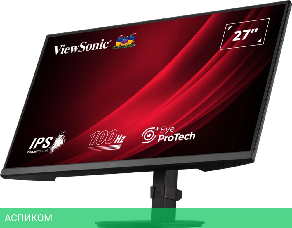 Монитор ViewSonic VA2708-HDJ черный