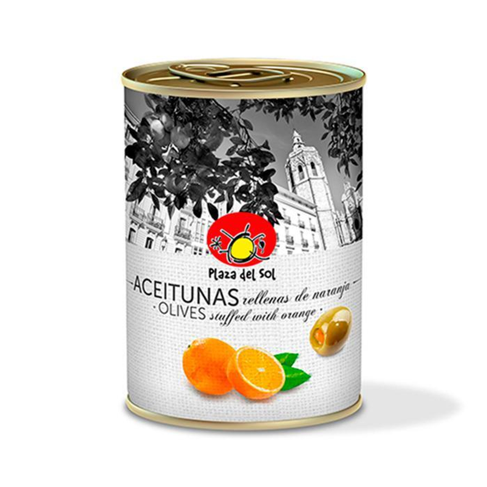 Plaza Del Sol Оливки с апельсином 280 гр