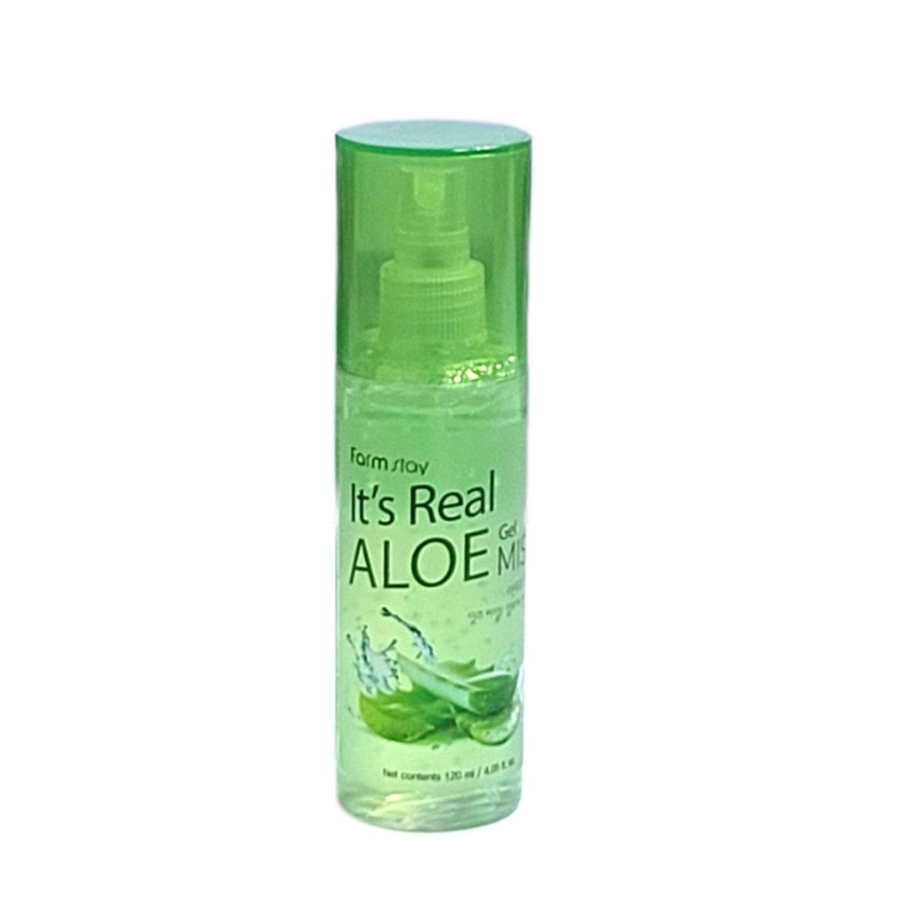 Гель-спрей для лица алоэ Farmstay It&#39;s Real Gel Mist Aloe, 120 мл.