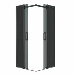 Душевой уголок Grossman Classic 300.K33.04.1010.21.10 100x100 стекло тонированное/профиль черный матовый