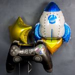 Шар (27"/69 см) Фигура, Джойстик Level up