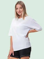 Футболка базовая оверсайз