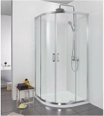 Душевой уголок Aquanet Alfa NAA2142 90x90 R550 стекло прозрачное/профиль хром
