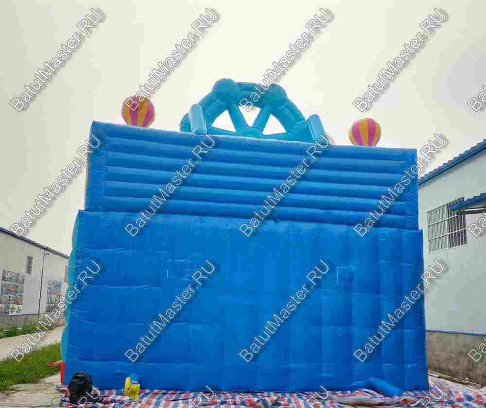 Коммерческий надувной батут "Парк развлечений 2" 12*7*7 м