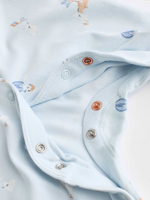 Комбинезон / Cлип для малышей Next K79-503, 3 шт., Голубой, Белый