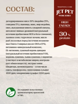 Work корм для активных собак, говядина 12 кг