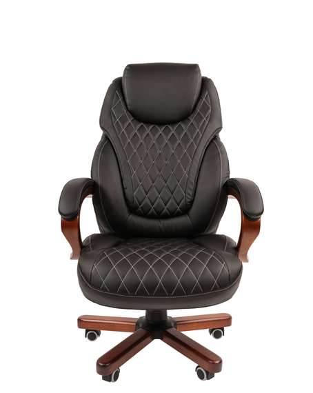 Офисное кресло Chairman 406 Россия экопремиум черное N