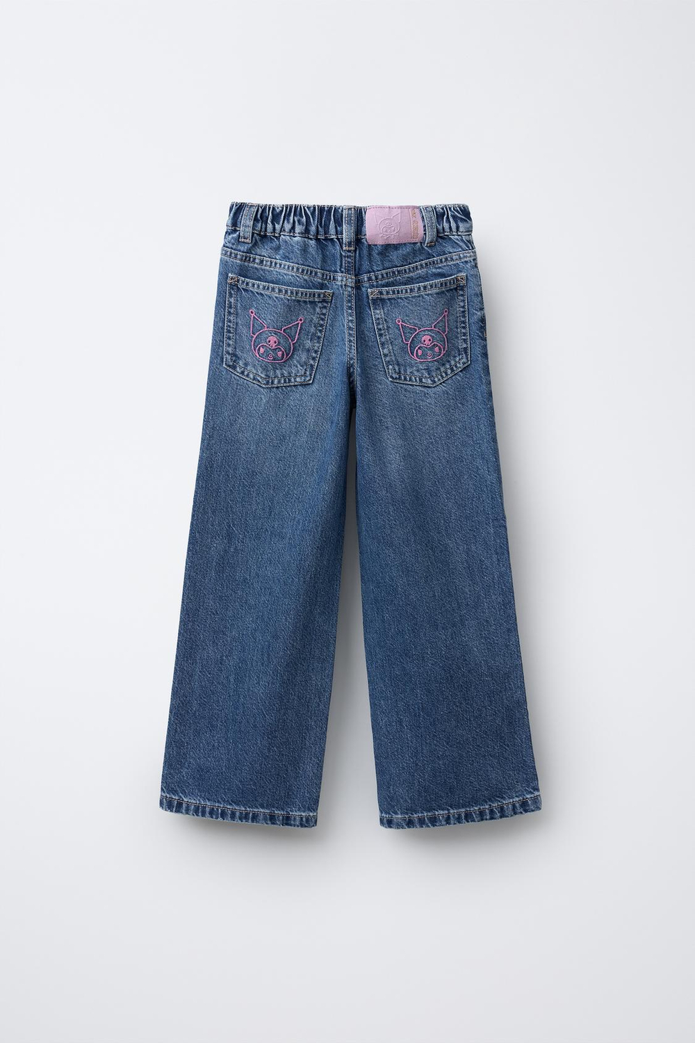 ZARA ДЖИНСЫ KUROMI © SANRIO, СИНИЙ