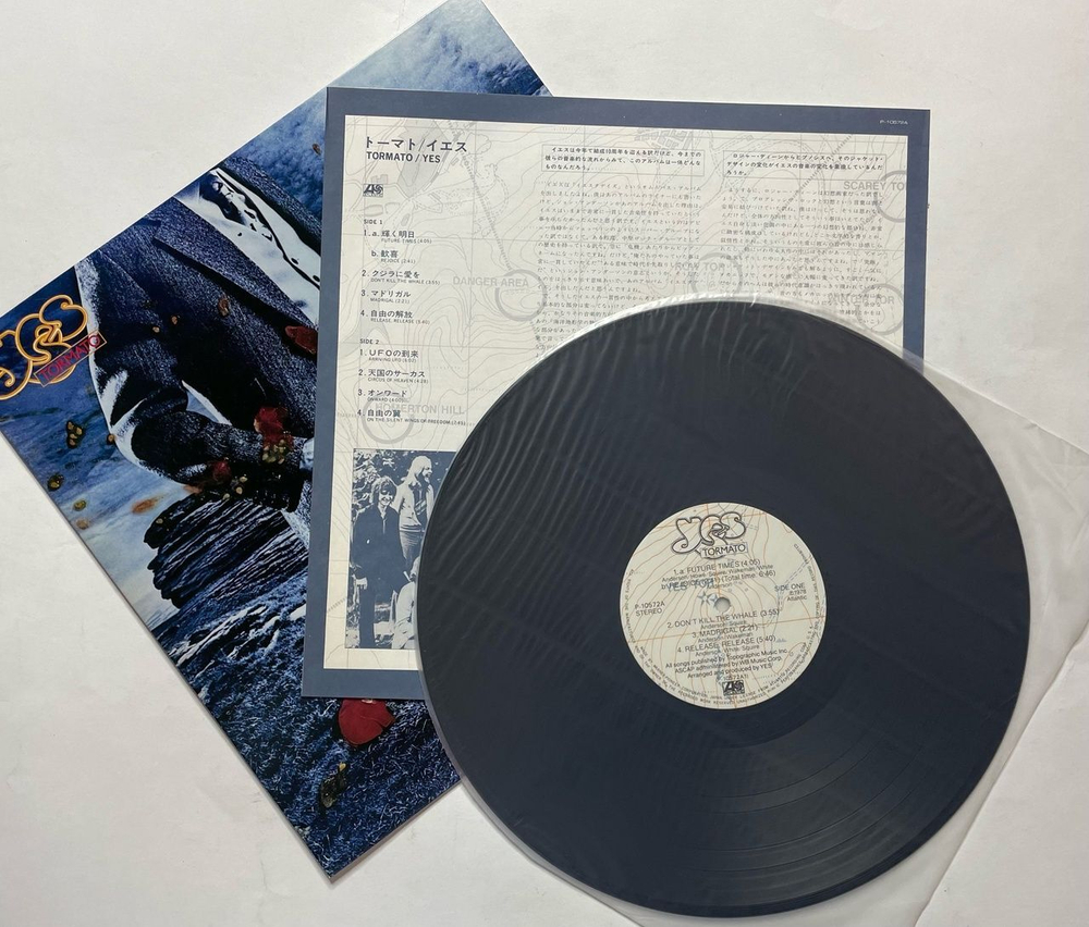 Винтажная виниловая пластинка LP Yes Tormato (Japan 1978) (No Obi)