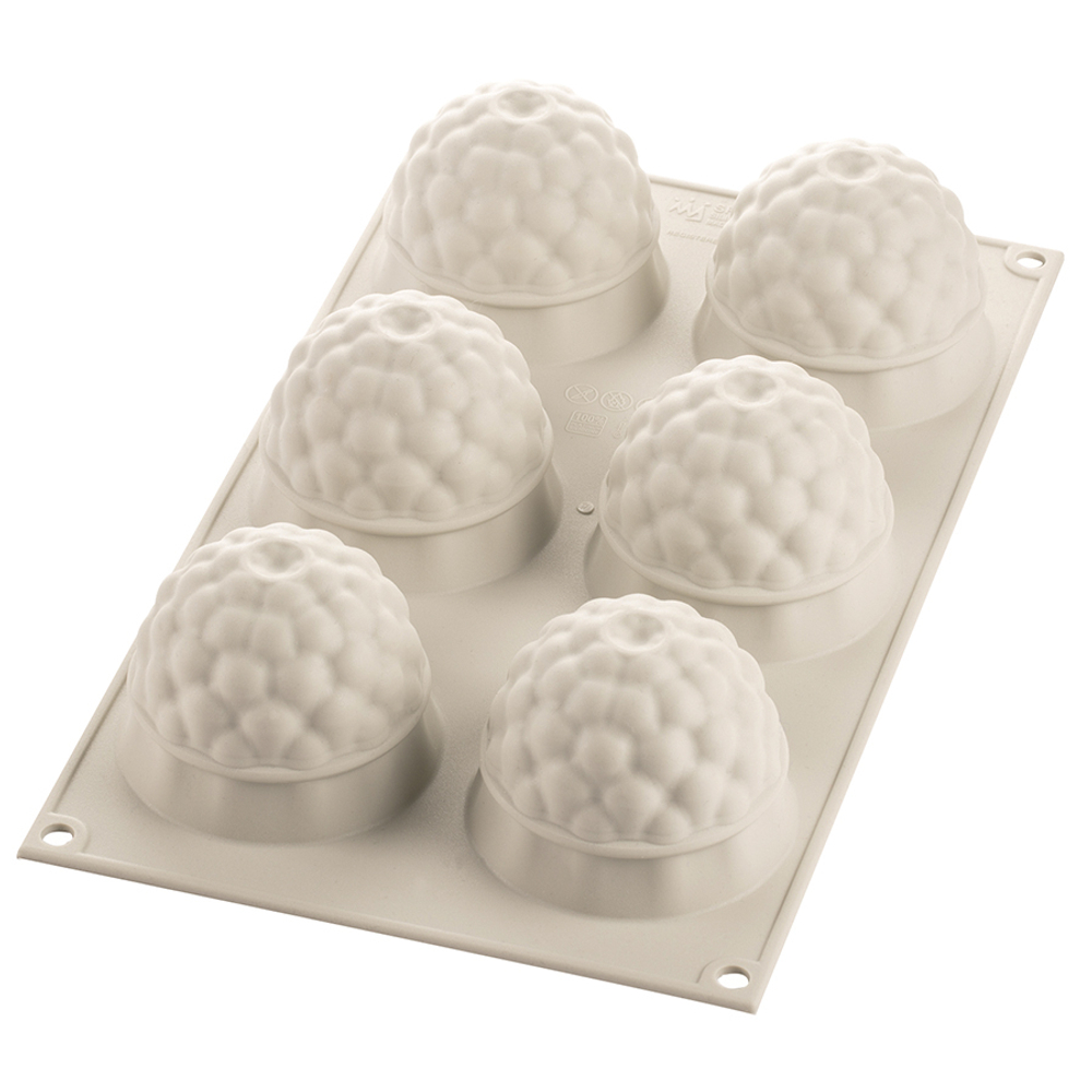 Форма для приготовления пирожных Segreti del Bosco 17x30см силиконовая Silikomart