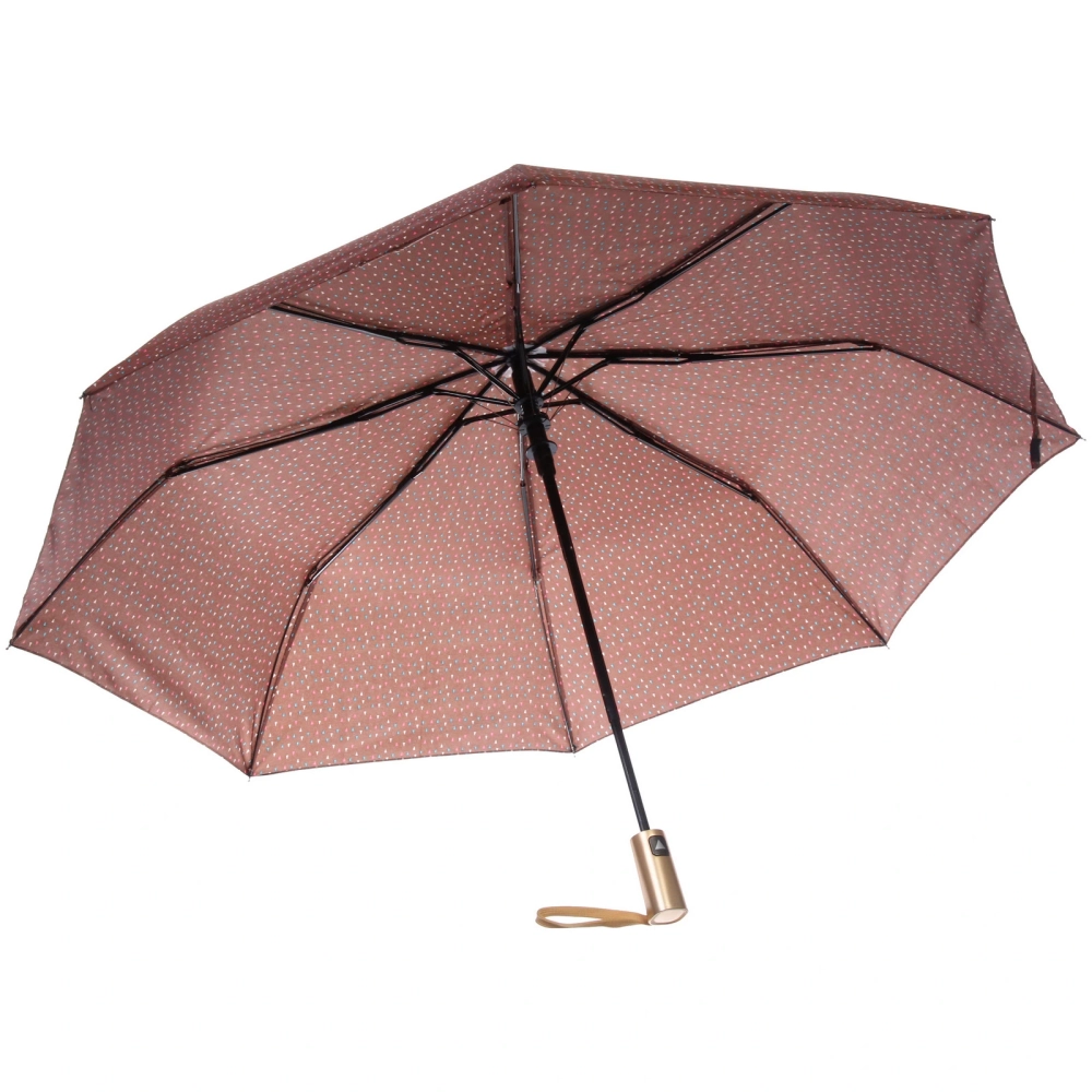 Зонт женский полуавтомат «Флора», цвет микс, 8 спиц, d-100см, длина в слож. виде 30см