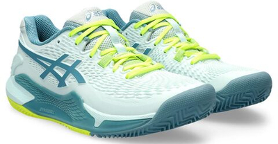 Женские Кроссовки теннисные Asics Gel-Resolution 9 Clay - soothing sea/gris blue