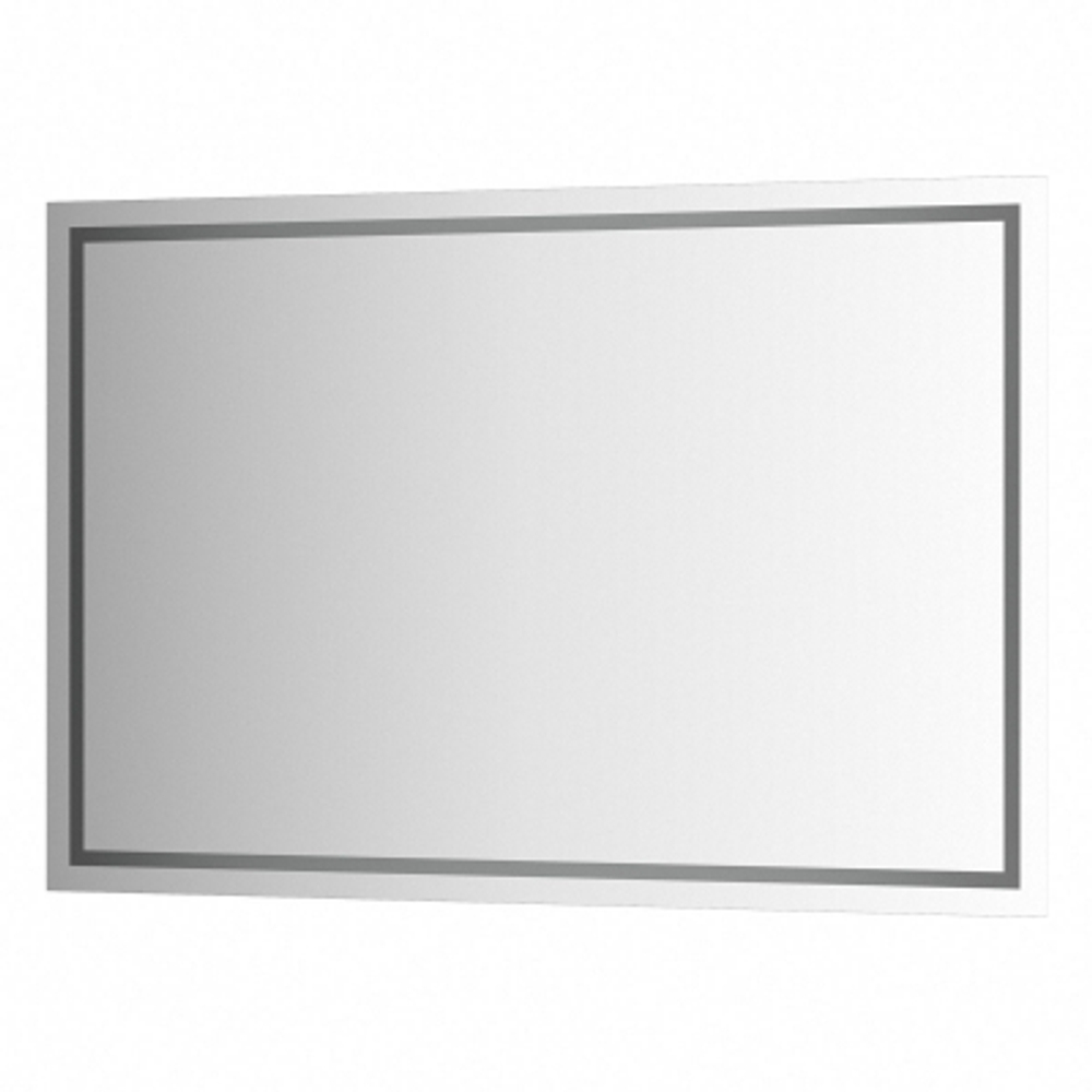 Зеркало Evoform со встроенным LED-светильником 35,5 W 120х80 см Без выключателя