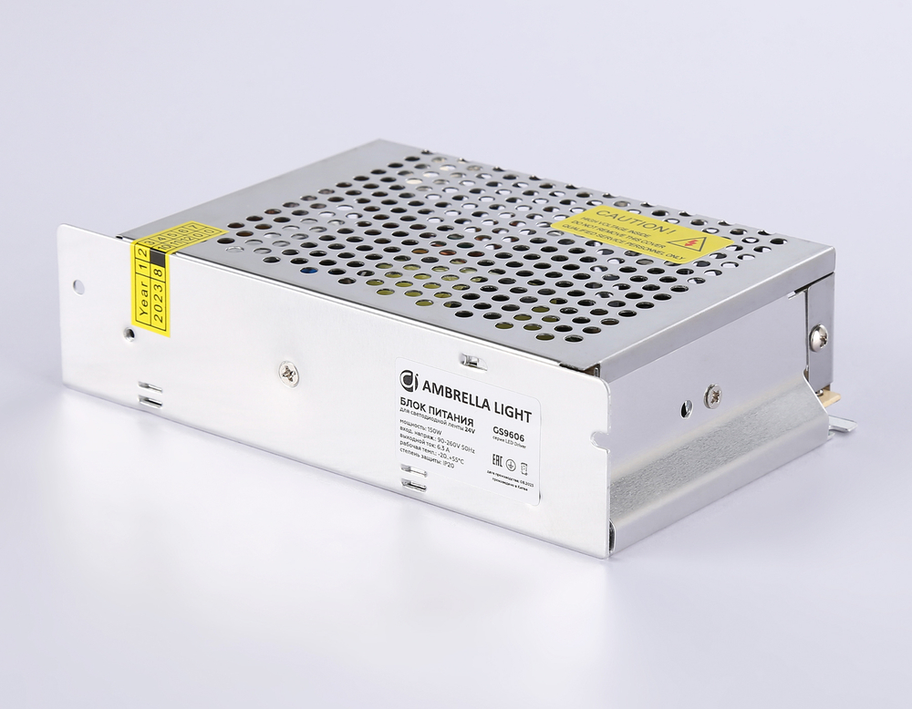 Блок питания для светодиодной ленты 24V 100W 4.2A IP20 90-260V 110*78*37 GS9604