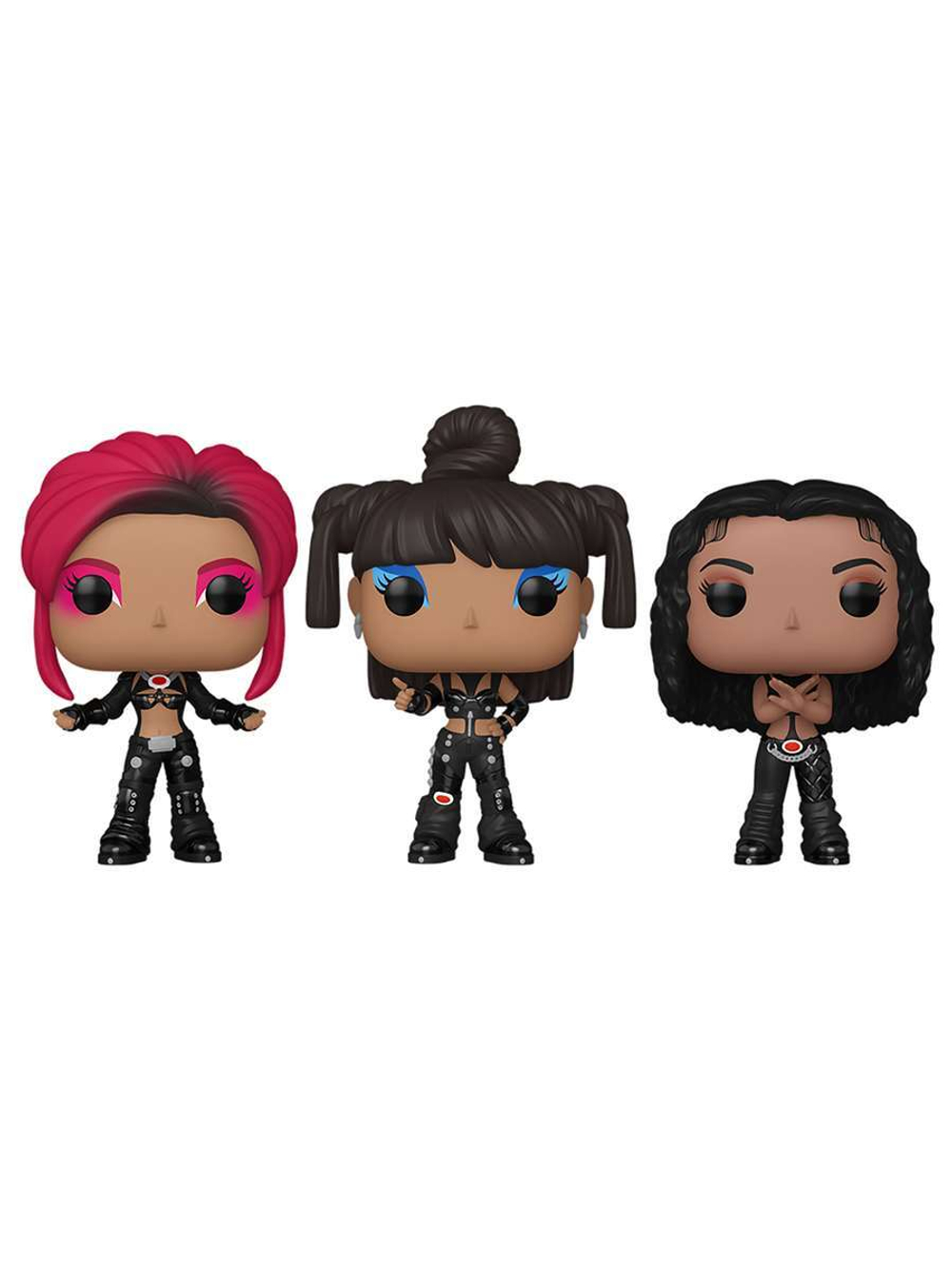 Фигурка Funko POP! Rocks TLC Scrubs T-Boz/Left Eye/Chilly 3PK 79709