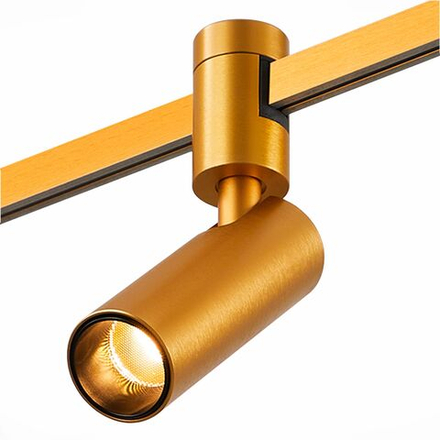 Светильник встраиваемый трековый, золотистый, FARM, LED, 5