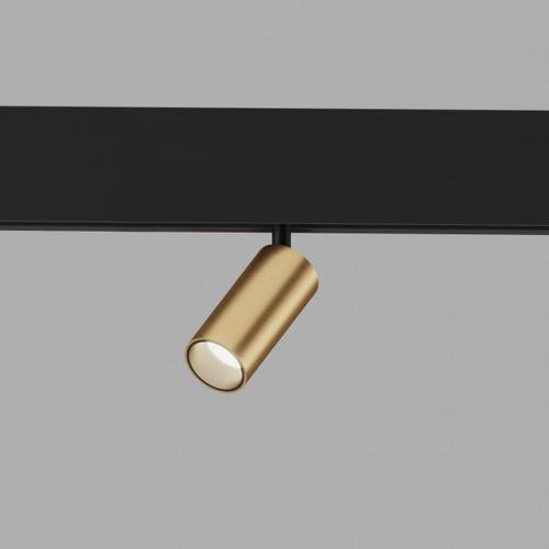 Slim Magnetic Трековый поворотный светильник 5W 4200K Cantors латунь 85036/01