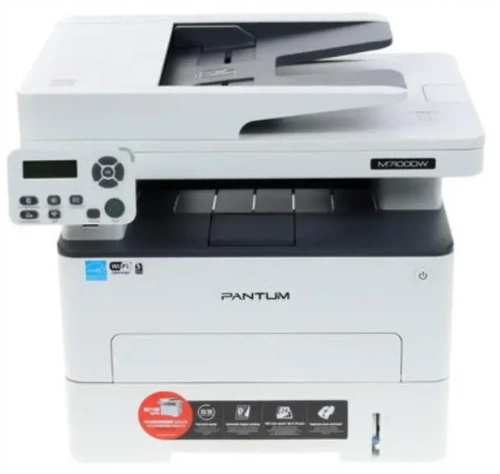 МФУ лазерное Pantum M7100DW, ч/б, A4, белый/черный