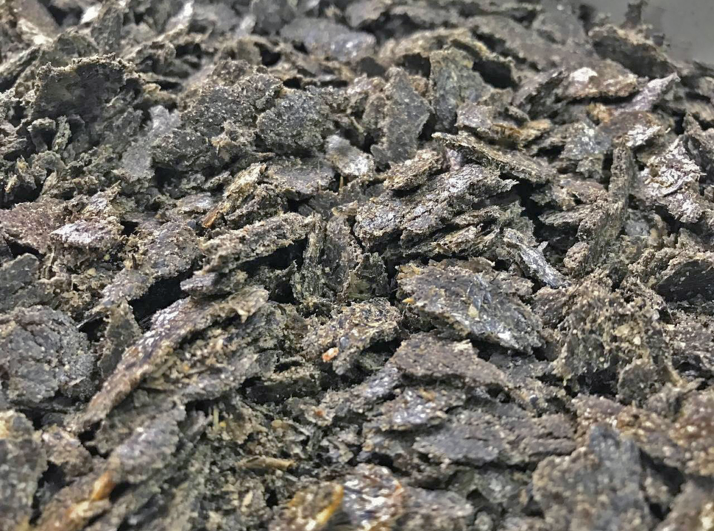 Жмых подсолнечника молотый, 1кг (ваниль)