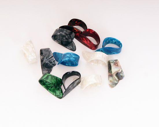 Упаковка медиаторов на большой палец, 20шт, целлулоид, Alice AP-20N