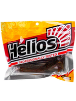 Виброхвост Helios Jumbo 4,95"/12.5 см White RT 5шт. (HS-7/1-003)