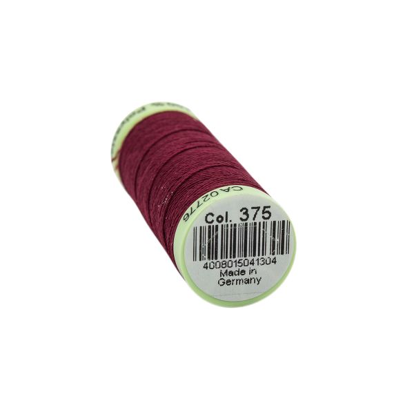 Нитки отделочные Gutermann Top Stitch 30 (30 метров), 5 кат. | 375 красная слива