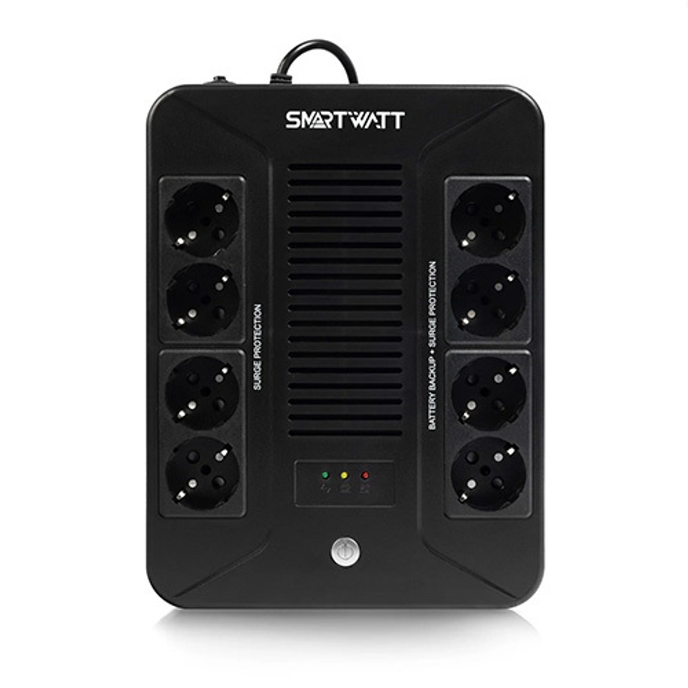 ИБП SMARTWATT UPS SAFE PRO 1000 Line-interactive 1000VA/600W Brick