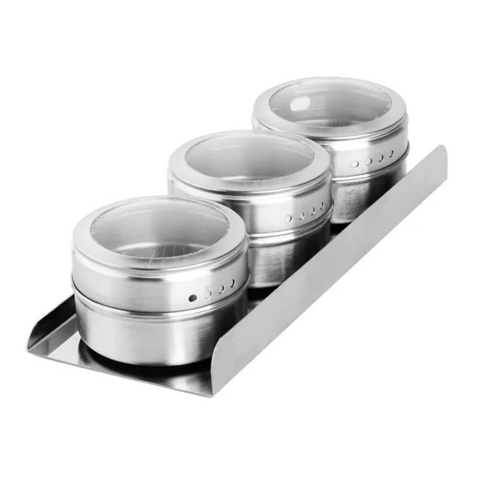 Набор для специй 4 предмета, на магните, 16 специий внутри, MB 40459