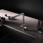 Смеситель для кухни с L-изливом с каналом для питьевой воды, сатин AM.PM X-Joy S F85B05711