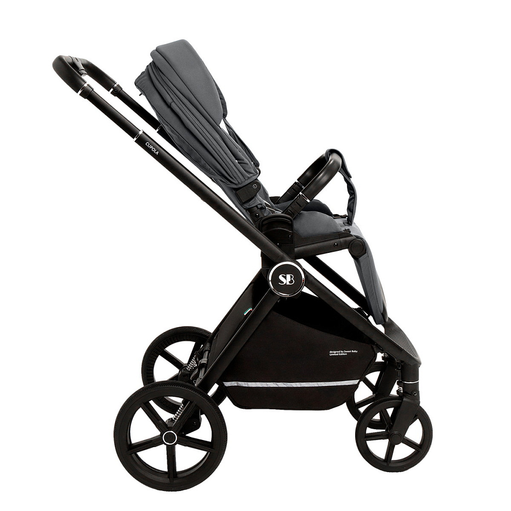 Детская коляска Sweet Baby Cupola New 3 в 1 Slate Grey
