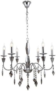 Люстра подвесная 6*Е14 1053/09/06P хром Grace Stilfort