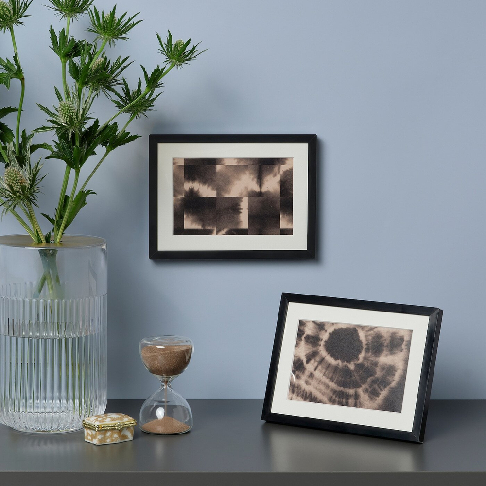 IKEA LOMVIKEN  (ИКЕА ЛОМВИКЕН)  -  Рамка, черная, 13x18 см