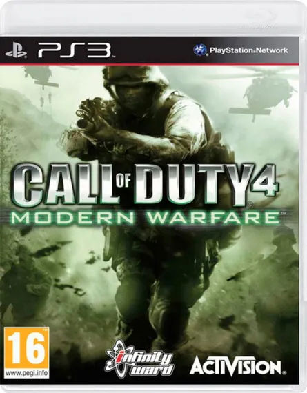 PS3 Call of Duty 4: Modern Warfare (Б/У, Английская версия, BLUS-30072)