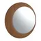 Круглое настенное зеркало 3262/MIR23067 в раме из орехового дерева