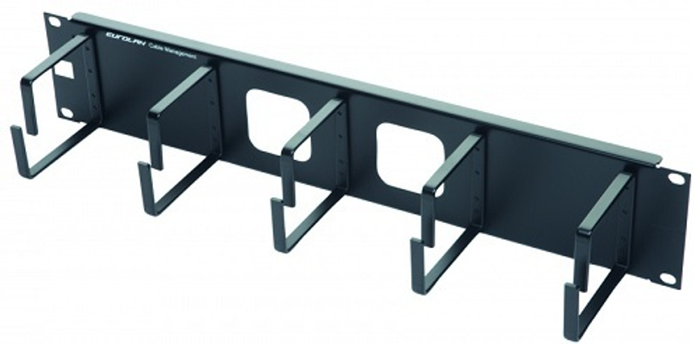 Кабельный организатор  Eurolan 25B-2U-02BL