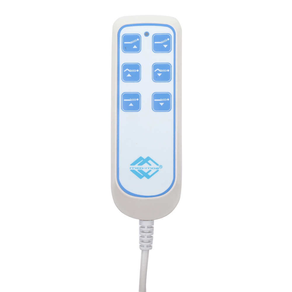 Кровать электрическая Med-Mos DB-6 (ABS) с аккумулятором и удлинением для стационаров и домашнего ухода