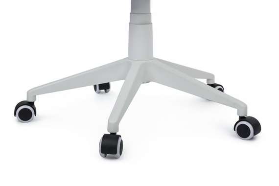 Кресло Ай Кью РВ RCH 8989 Белый пластик/Оранжевый