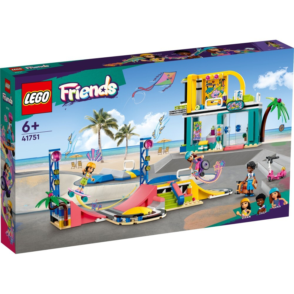 LEGO Friends - Скейтпарк 41751