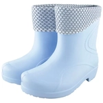 Полусапоги женские «Виктория» с вкладышем (Голубой, 38-39)