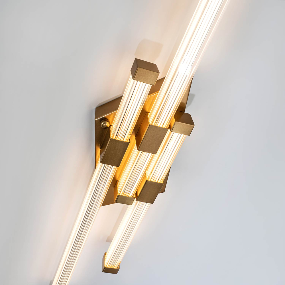 Настенный светодиодный светильник LED4U L2243-820 BS