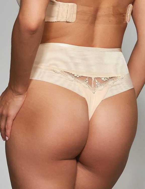 Трусы Kris Line Стринги High Waist Light (телесный)