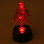 Фигурка с подсветкой «Елочка яркая красавица», 10 см